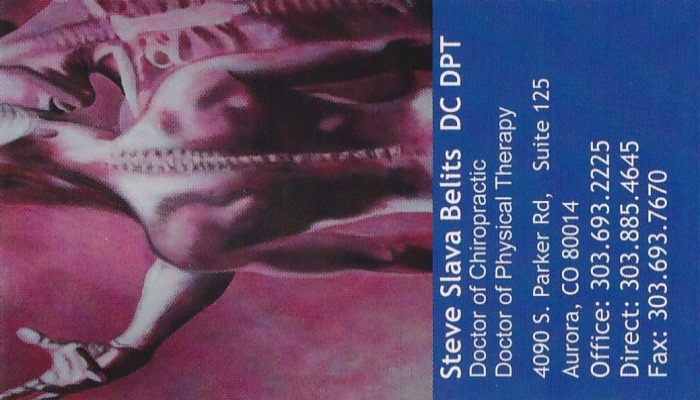 Steve Slava Belits Business Card