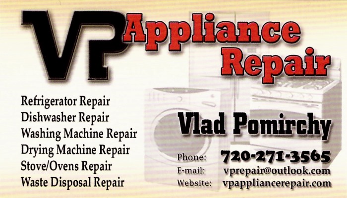 Vlad Pomirchy Business Card