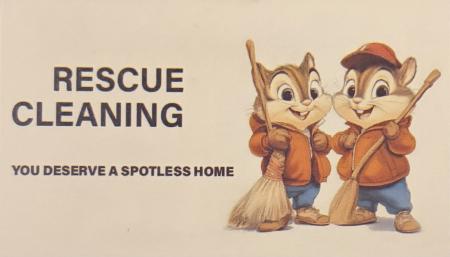 Rescue Cleaning Business Card